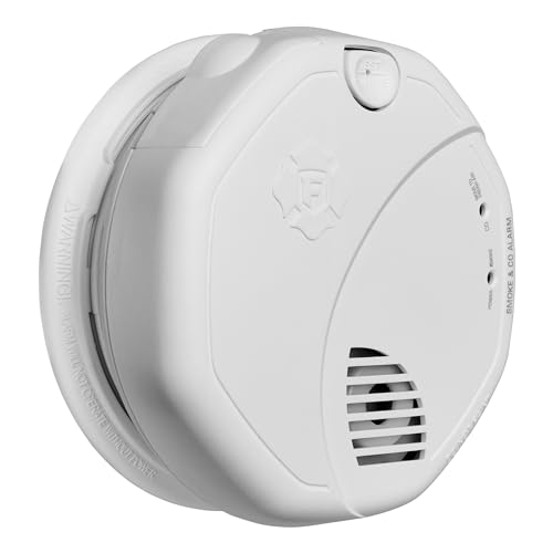 First Alert SMCO100 Battery-Operated Combination Smoke & Carbon Monoxide Alarm - 3 Pack