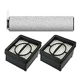 Rollenbürste und HEPA-Filter Ersatzset, für Mijia 4C, 2Lite, 2C und für Truclean W20 Staubsauger, Nylonborsten mit Filterpapier für effiziente Haushaltsreinigung(A)