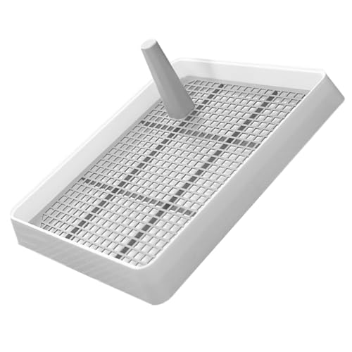 Yardwe Thickened Dog Toilet Mesh Dog Potty Easy to Clean Household Puppy Toilet Training