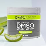 DMSOSTORE DMSO Gel with Aloe Vera | 70/30 Pharma Grade Dimethyl Sulfoxide Blend | 4 oz BPA-Free Plastic Jar