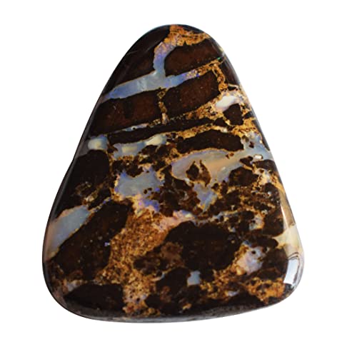 Cabochon d'opale bleu australien naturel 39mm pierre pour création de bijoux koroit