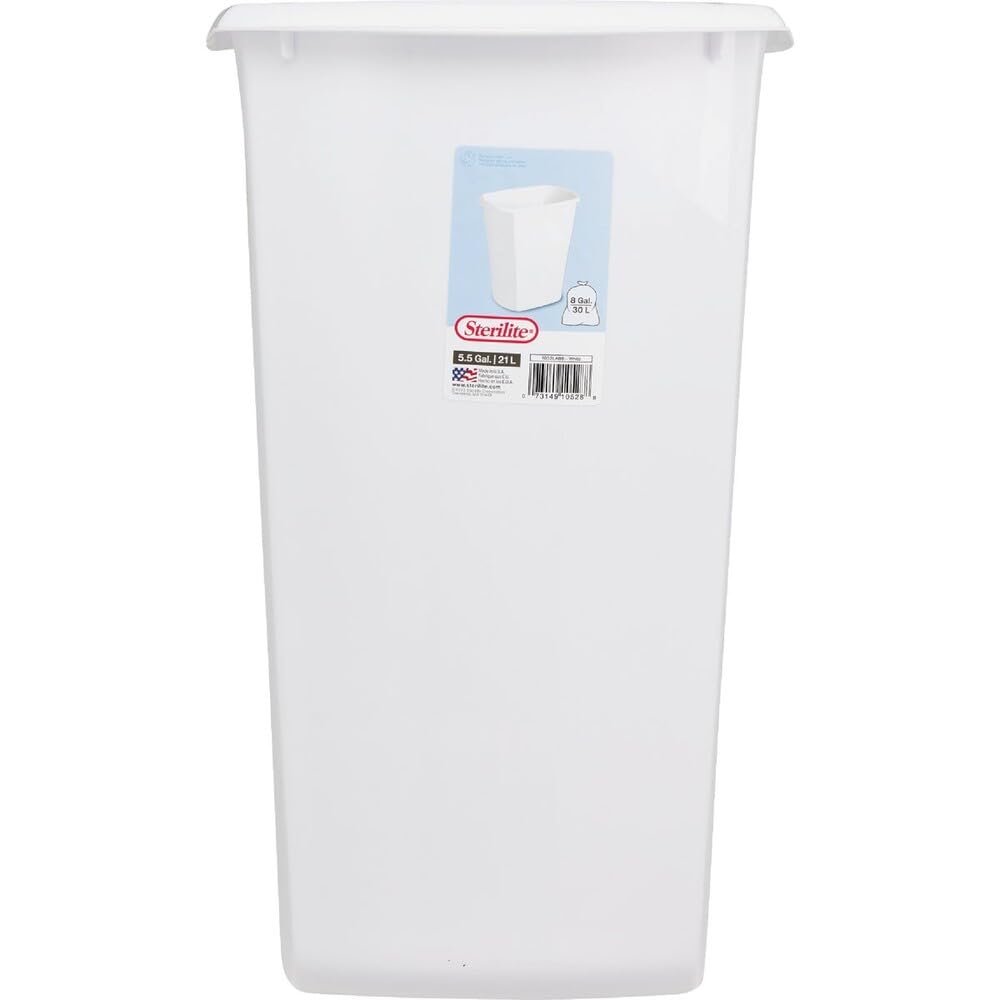 Sterilite 5.5 Gal. Rectangular Wastebasket - 1 Each
