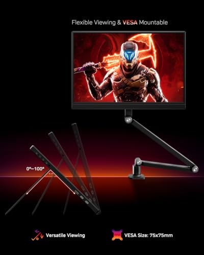 Yxk Portable Monitor 16 inch 1200P 144Hz IPS HDR Ultra-Slim Gaming Monitor - image 8