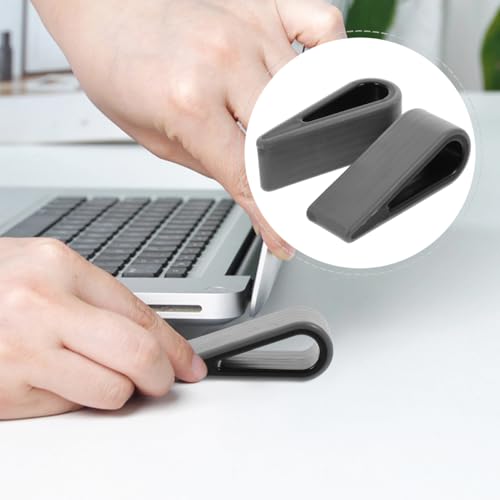 Base ergonómica para laptop ULTECHNOVO 2 piezas negra miniatura 6