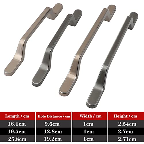 Tiradores de armario dorado gris zinc FIDEMM, tirador para cajoneras y muebles cocina 5