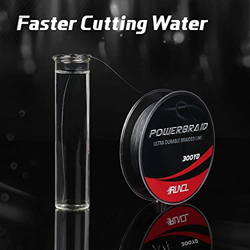 Image of RUNCL PowerBraid Fishing Line 4 /8 /9 Strands, Braided Fishing Line 300 /500 /1000Yds - Seamless Weaving Tech, Enhanced Coating Tech, Zero Stretch, High Sensitivity, Smaller Diameter - Braid Line 15-115LB