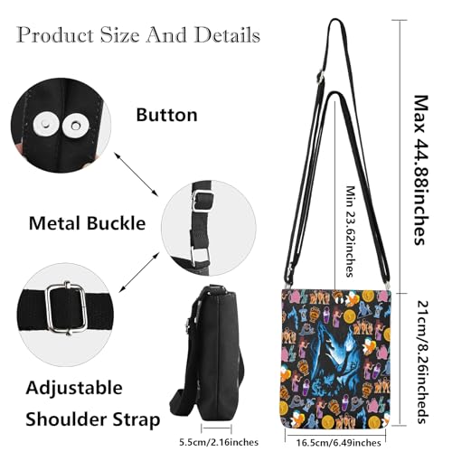 G2TUP Villains Crossbody Bag Villain Poison Gifts Greek Mythologys Gift A Little Dark A Little Gloomy Shoulder Bag2