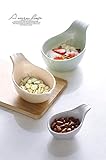 Material: cerámica Bcanju Salsa de condimento casera creativa Ingredientes de restaurante personalizados Discos de inmersión Postre Postre Tazón de cerámica lindo