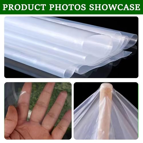 Lona transparente 1.5x1.5m impermeable exterior para terrazas e invernaderos 8