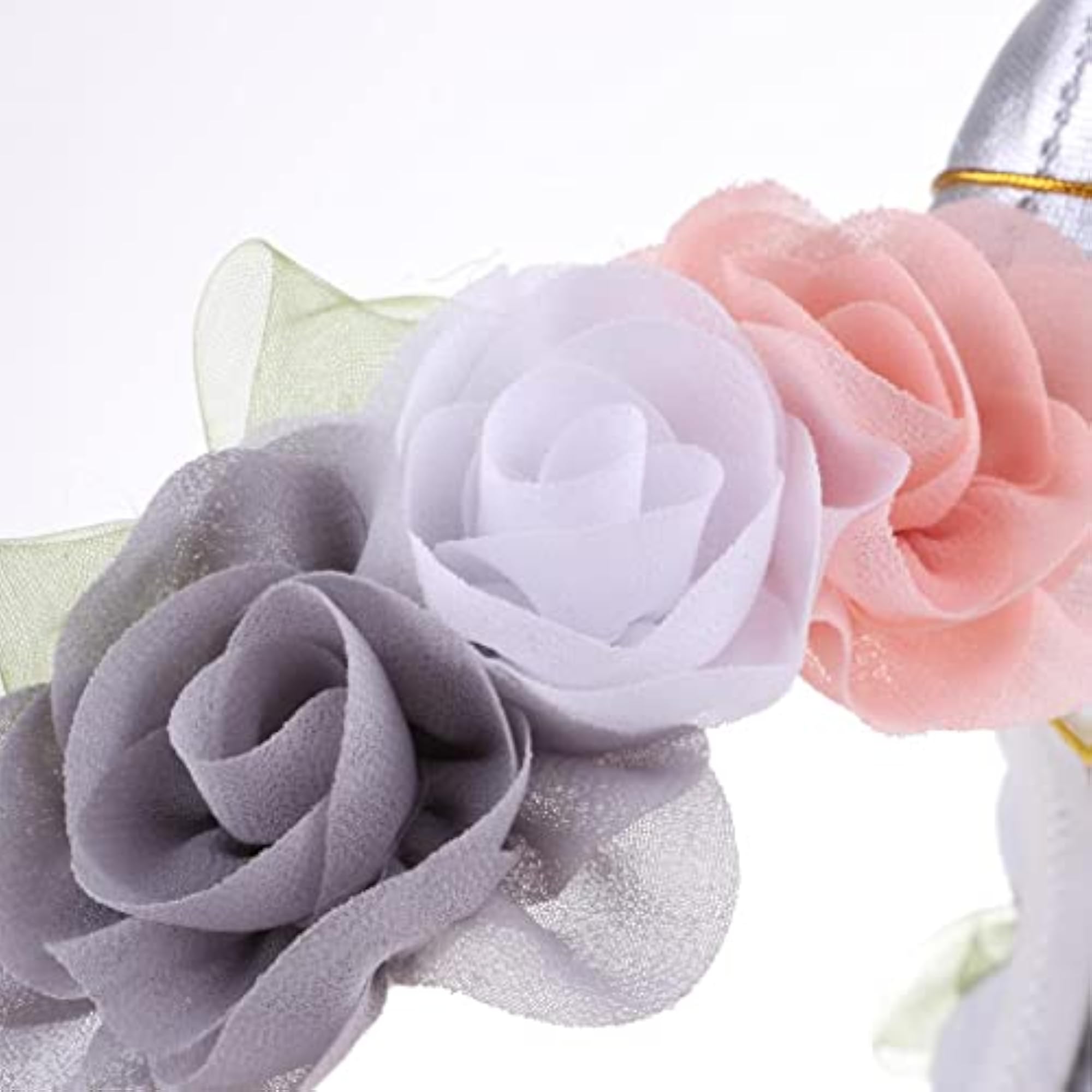 Floral Unicorn Horn Ear Headband, Children's Costume Accessory
