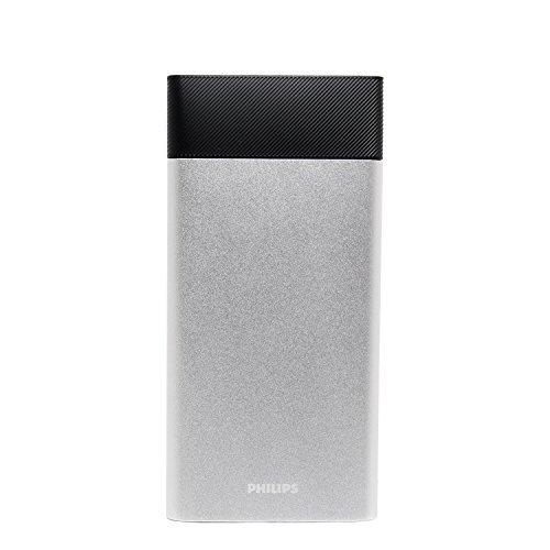 Philips DLP10006/97 10000mAH Lithium Polymer Power Bank (Silver)
