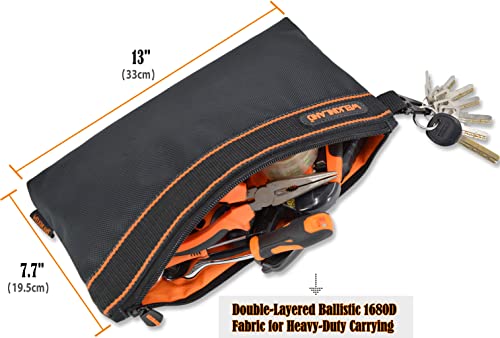 Image of WELKINLAND 4-Packs Small Tool Pouch, 13-Inch heavy duty tool Pouch w /clip