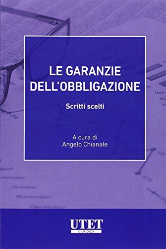 9788859814245 Garanzie dell'obbligazione