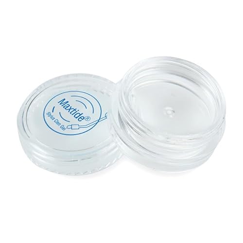 Turntable Stylus Clean Gel - Premium Anti-Static & Zero-Dust Stylus Cleaner, Dirt and Debris Dry Cleaning Mixture for Vinyl Record Player Needle (White)