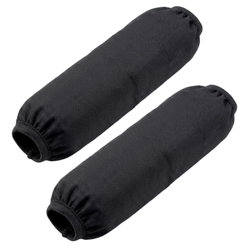 2 Pcs 270mm Rear Shock Absorbers Protector Cover - Universal Dirt-Pit Bike ATV-Quads Scooters Suspensions Protection Guard (Black)