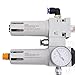 Tire Changer Air Pressor Oil Water Regulator Separator with Pressure Gauge, Complete Accessories, and Maximum Pressure of 145Psi