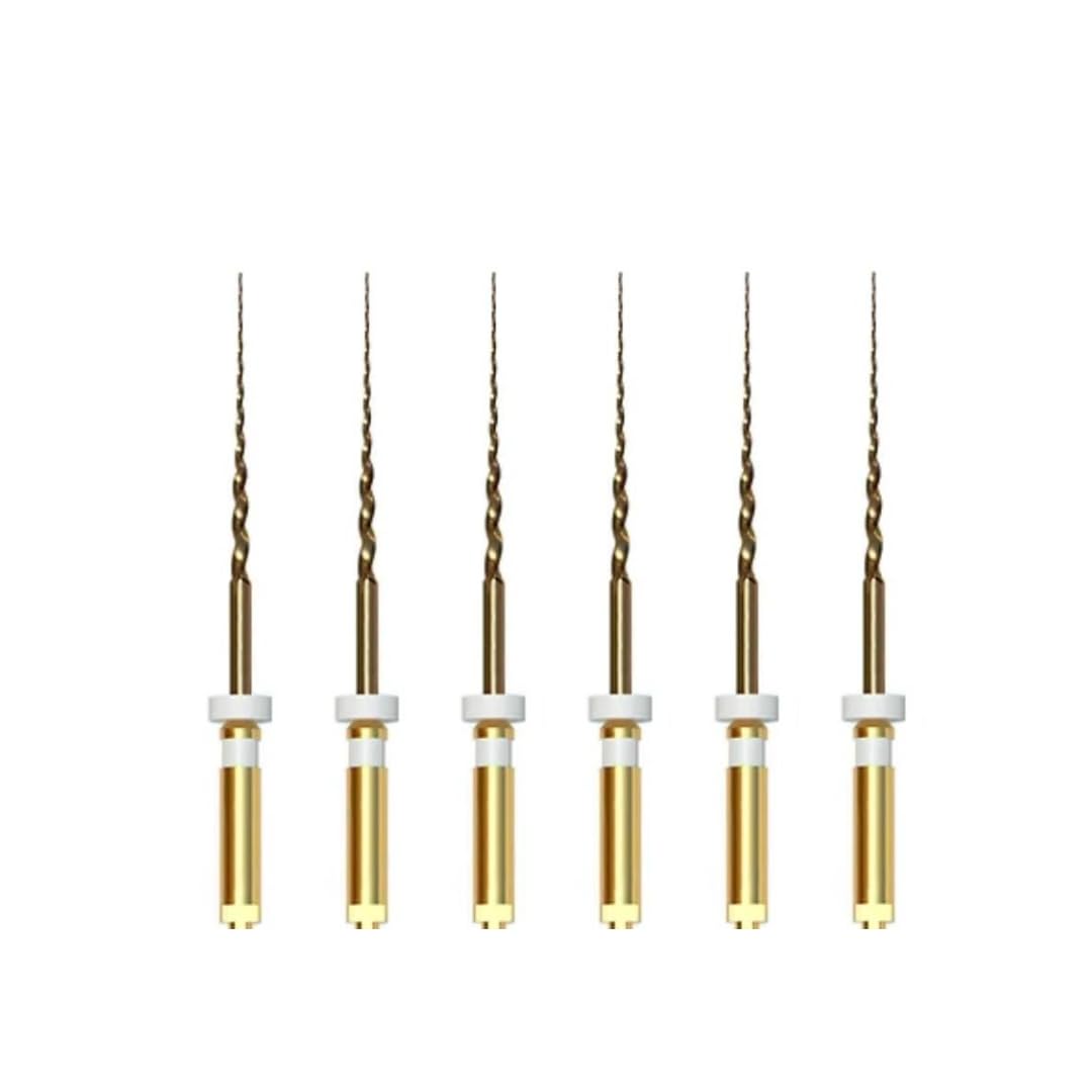 Healix Premium Endodontic Rotary Files – ISO 17 (#17) / 4% Taper – NiTi Heat-Treated Root Canal Rotary File – Length Options (21 mm / 25 mm) – Blister Pack of 6-image-45