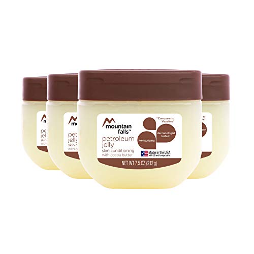 Mountain Falls Petroleum Jelly Skin Conditioning, with Cocoa Butter, 7.5 Ounce