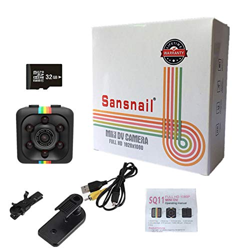 Mini Telecamera,Mini Cam 1080P Spy Hide Camera