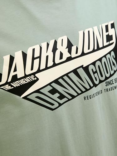 JACK & JONES Jjelogo Tee Ss O-Neck 2 Col Aw25 Sn – Ansicht 5