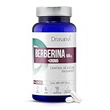 Drasanvi Berberina 500 mg + Cromo | 60 Cápsulas Veganas | 2 meses de Suministro | Apoyo al Metabolismo de la Glucosa y Carbohidratos | Control de Peso | Sensibilidad a la Insulina | Sin Gluten