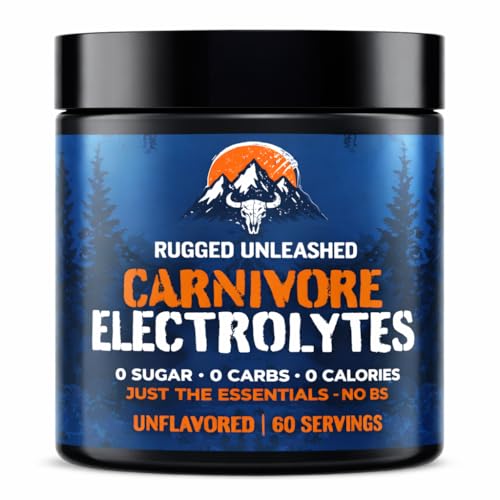 Carnivore Electrolytes – Unflavored, Sugar Free Electrolyte Powder for Carnivore