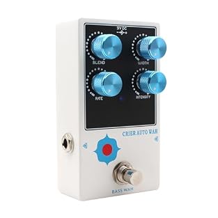 CLASSIC AUTO WAH TONE – This bass wah pedal replicates iconic New Snow White auto wah architecture optimized for bass, delivering fast tracking precision and dynamic response to capture every note's articulation accurately across all playing styles f...
