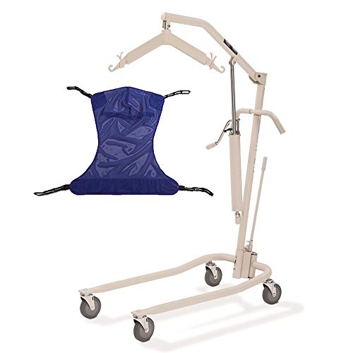 Invacare Painted Hydraulic Lift with Full Body R110 (Medium) Mesh...