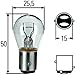 HELLA H83055021 S8 Series 27/8 Watt 12 V 1157 Incandescent Bulb