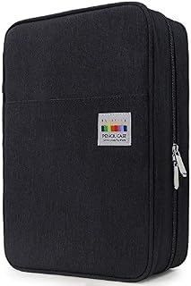 300 Slots large Pencil Case - Big Capacity Colored Pencil Case Organizer Pen Case with Multilayer Holder for Prismacolor Colored Pencils & Gel Pen by YOUSHARES (Green)