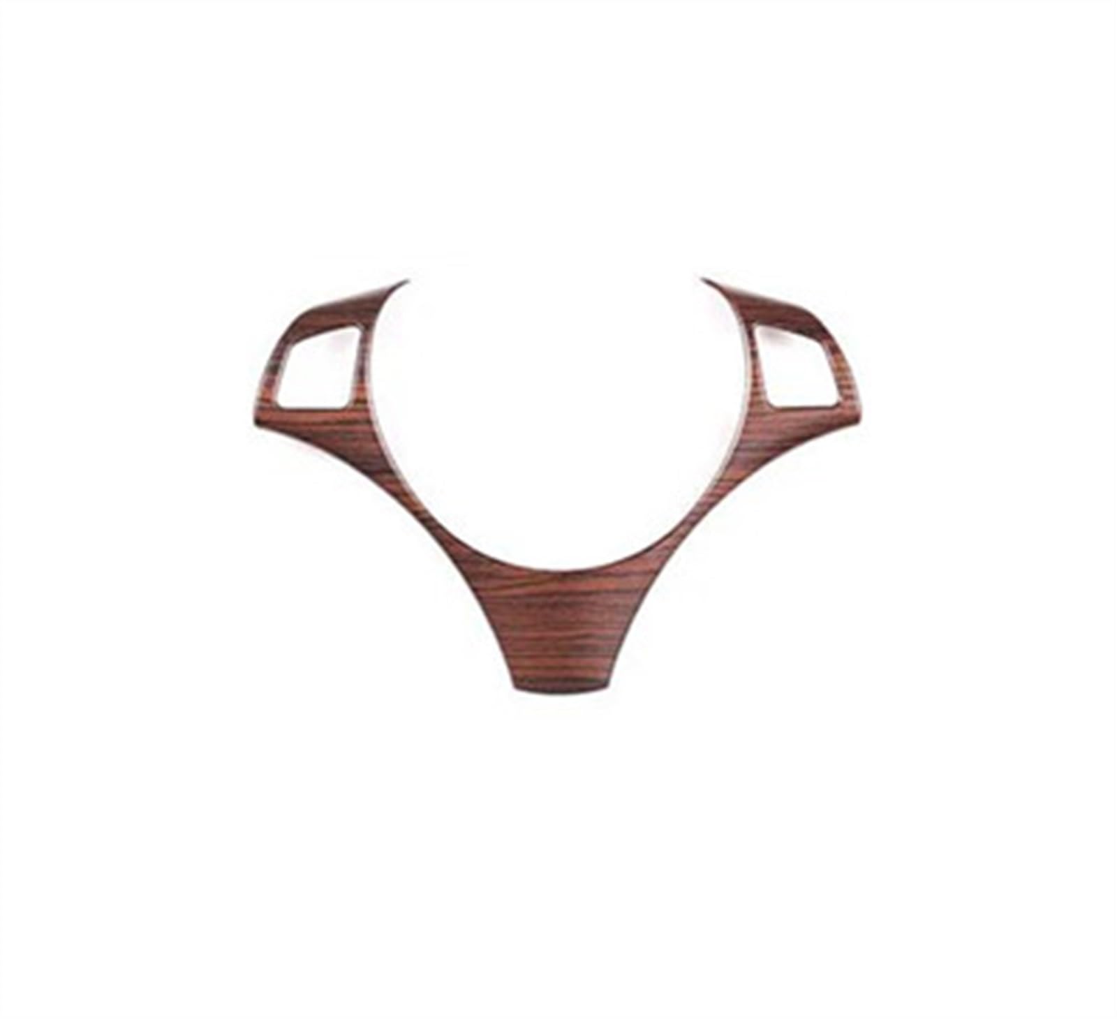 Piwine H Car Steering Wheel Panel Trim Decorative Frame Sticker Accessories For 1 Series 3 E87 E90 E92 2004-2012