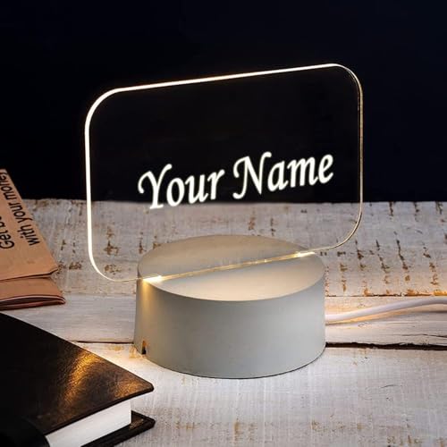 Custom Store Customised Name LED Night Lamp - Image 3