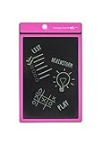 Boogie Board Basics Reusable Writing Pad-Includes 8.5 in LCD Writing Tablet, Instant Erase, Stylus Pen, Pink