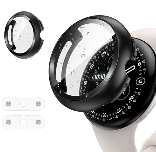 For Pixel Watch 41mm/45mm P[X یtB̌^ [d\([dP[XOsv) n[hPC XfUC ϏՌ یJo[ (, 41mm)