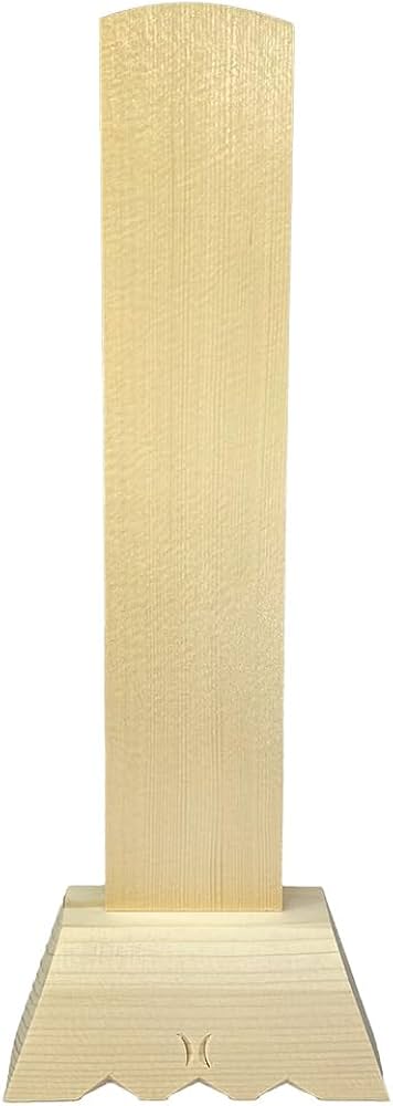 Amazon|白木位牌 (野位牌) 8寸 1基 仏具 位牌 木製 仮位牌 (kuy05003 Amazon|白木位牌 (野位牌) 8寸 1基 仏具 位牌 木製 仮位牌 (kuy05003