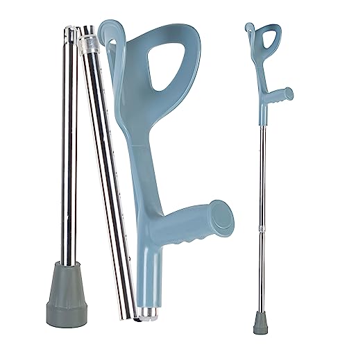 Forearm Crutches For Adults 5ft 6 Feet 350 Lbs Folding