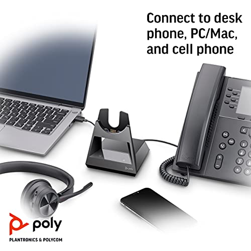 image for Poly - Voyager Office Base (Plantronics) - Compatible with Voyager Foc
