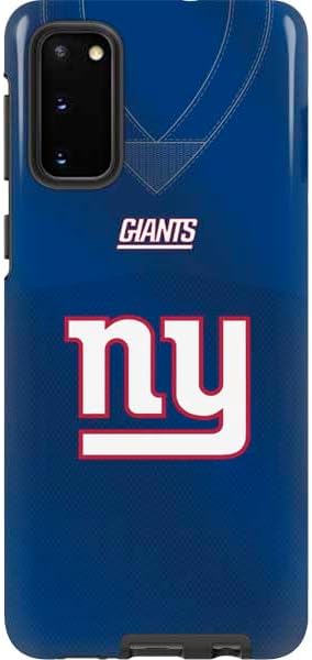 Skinit Pro Phone Case Compatible with Galaxy S20 - Officially Licensed NFL New York Giants Design