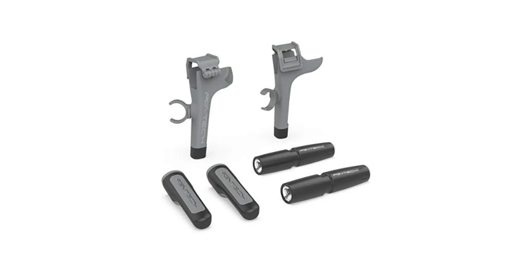 PGYTECH Yueli Mavic Air 2 Landing Gear Extensions LED Head Lamp Light Set Compitable with DJI Mavic Air 2 Drone Accessories