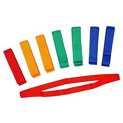 Pre-Sport Unisex (Pack 10) Team Bands Pack of 10, Orange, One Size UK Cover