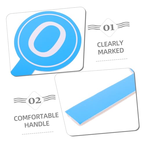 Homoyoyo 4 paddles para votación y pizarra seca miniatura 3