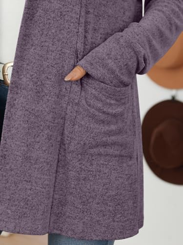 Image of LILLUSORY Cardigan Sweaters for Women Lightweight Cardigans Fall Outfits | Open Front Long Cardigan with Pockets, Business Casual Outfits, Airport Travel Outfits, Teacher Outfits, 2026 Fall Fashion