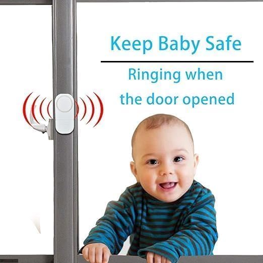 Image of Multi Functional Wireless WiFi Motion Sensor Alarm, Motion Detector Alarm with 120dB Siren, APP Control, Infrared Detector with Remote, Door Window
