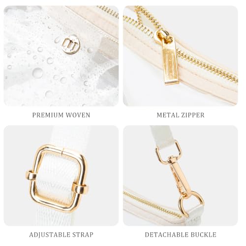 Image of Shoulder Bag for Women Handbags with Adjustable Strap Underarm Purse Mini Clutch Purses Trendy Crescent Bags 1L