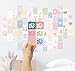 TRAMIN Danish Pastel Wall Art, 70pcs Aesthetic Pictures for Bedroom Decor, Cute Room Decor for Teen Girls