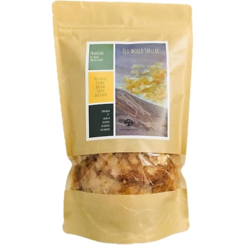 De-Waxed Super Blonde Shellac Flakes 1 lb. (16 oz.)