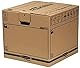 BANKERS BOX SmoothMove Heavy Duty Umzugskarton aus doppelt verstärkter Wellpappe mit Tragegriffen, schneller FastFold Aufbau ohne Klebeband, 85 Liter, 40.5 x 45.5 x 45.5 cm, 5 Stück