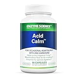 Enzyme Science Acid Calm, 90 Capsules – for Occasional Heartburn and Indigestion – Digestion Enzyme Supplement – Digestive Aid – Vegetarian Capsules