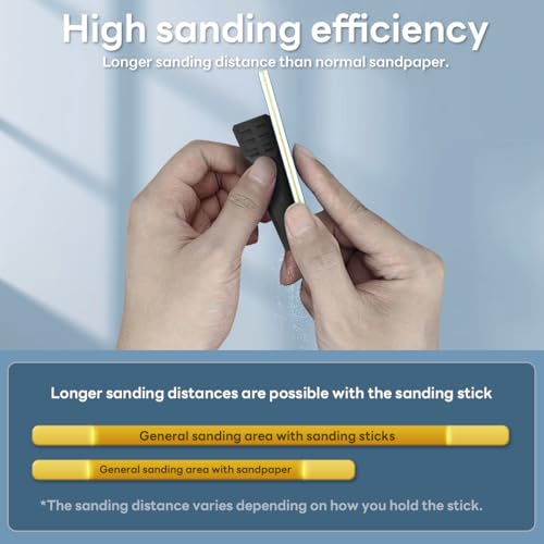image for stedi Sanding Sticks, Model Hobby Making Tools, Polishing Sanding Stic