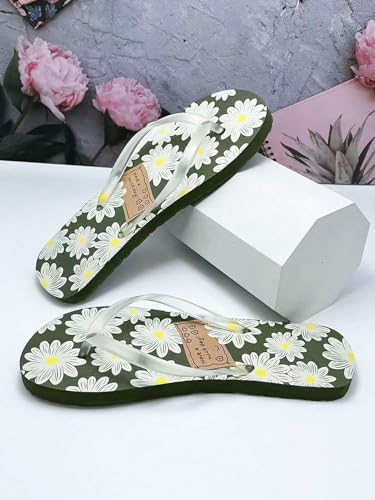 1Pair Personalized Anti - Slip Couple Flip Flops for Beach and Casual Wear, Lightweight for Shock Absorption, 37, 384